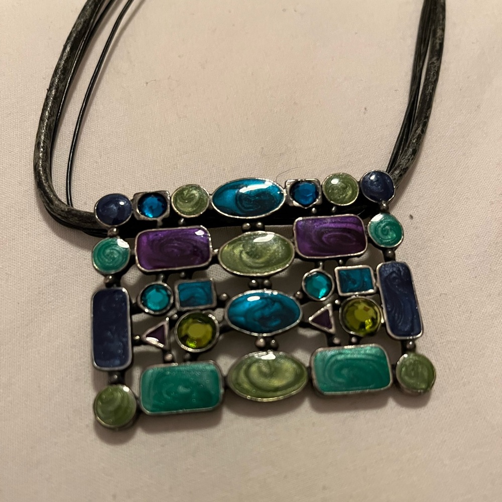 Chicos Rope/Pendant Necklace